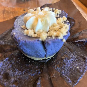 Cafe 86 - Cracked Ube Cheesecake - Desserts Near Me - Union City, California Cafe 86 - Cracked Ube Cheesecake - Desserts Near Me - Union City, California
