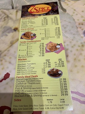 Menu photo 2 7Spice Cajun Seafood Katy, TX Menu photo 2 7Spice Cajun Seafood Katy, TX