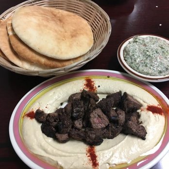 Alquds - Lamb with Hummus - Halal Near Me - Albuquerque, New Mexico