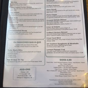 Outpost Cafe - Menu June 2025 - American Near Me - Oak Hills, California