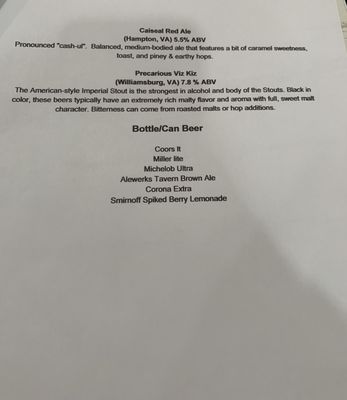 Menu photo 4 Serve Restaurant & Taphouse Franklin, VA Menu photo 4 Serve Restaurant & Taphouse Franklin, VA