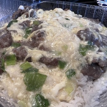 Wei’s Cafe - Soft Scrambled Eggs Rice Plate - Chinese Near Me - San Francisco, California