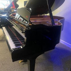 Mitchell's Piano Gallery - At the store. Day I bought it