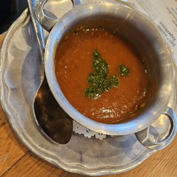 AMBAR Restaurant, Clarendon - Tomato soup - Modern European Near Me - Arlington, Virginia AMBAR Restaurant, Clarendon - Tomato soup - Modern European Near Me - Arlington, Virginia