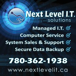 Next Level IT Solutions - Proudly serving Wetaskiwin, Leduc, Camrose, Millet, Falun, Calmar, Devon, and Beaumont!