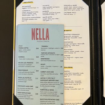 Nella Pizza e Pasta - Menu - dessert - Pizza Near Me - Chicago, Illinois