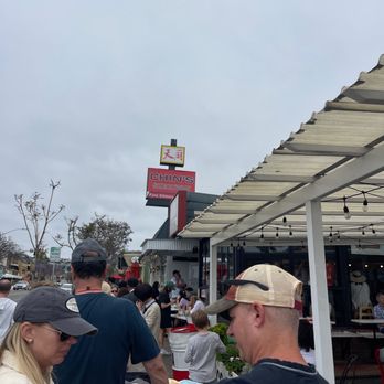 The Taco Stand - Waiting in line - Food Stands Near Me - La Jolla, California The Taco Stand - Waiting in line - Food Stands Near Me - La Jolla, California