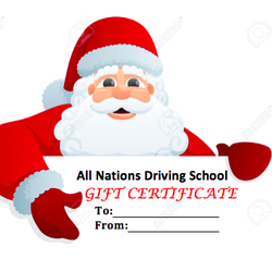 All Nations Driving School - WRAP IT UP, MAKES A GREAT GIFT!!! www.allnationsdriving.ca