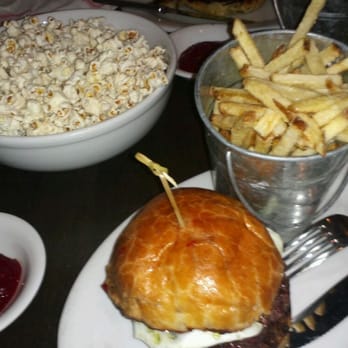 The Salted Pig - Bacon fat popcorn, the big burger with fries. - Gastropubs Near Me - Riverside, California The Salted Pig - Bacon fat popcorn, the big burger with fries. - Gastropubs Near Me - Riverside, California
