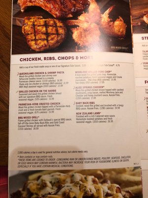 Menu photo 6 Outback Steakhouse Poway, CA