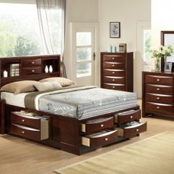 Beds-N-More - Save over $434 Off Wayfair price. Our price is $695 for the Full or Queen bed frame. Compare to Wayfair $1129...