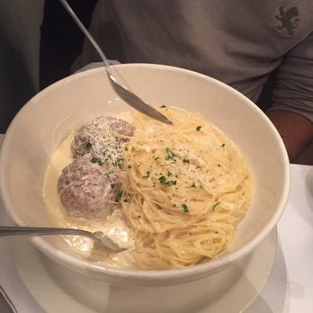 Gino's Restaurant - Alfredo sauce with meatballs - Pizza Near Me - Brooklyn, New York