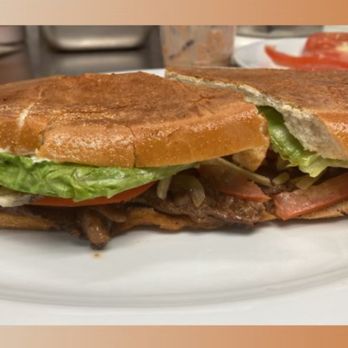 Karina De La Cruz - Cuban Steak Sandwich - Cafes Near Me - Lincoln, Rhode Island
