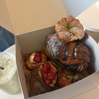 Starter Bakery - Kouign Amanns, Chocolate Babka, Twice Baked Mocha Pecan Croissant, Strawberry Almond Frangipane - Bakeries Near Me - Oakland, California
