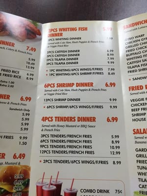 Menu photo 6 Wings Cafe Columbus, GA Menu photo 6 Wings Cafe Columbus, GA