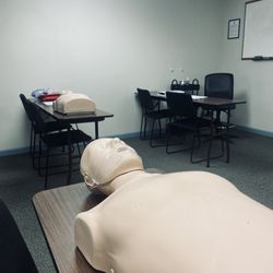 Alert Medical Training - Room was set up and ready to go