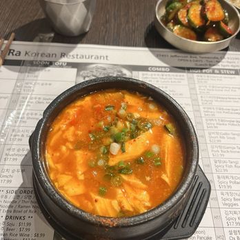 Sura Korean Restaurant - Soon tofu soup with Beef - Korean Near Me - Temecula, California Sura Korean Restaurant - Soon tofu soup with Beef - Korean Near Me - Temecula, California