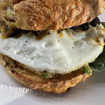 Desert Sun Bagel - The Sonoran - Spicy Chorizo, cheddar, baby spinach, fried egg on a Jalapeno Cheddar Bagel. Get the egg over easy and add a second egg. - Bagels Near Me - Reno, Nevada Desert Sun Bagel - The Sonoran - Spicy Chorizo, cheddar, baby spinach, fried egg on a Jalapeno Cheddar Bagel. Get the egg over easy and add a second egg. - Bagels Near Me - Reno, Nevada