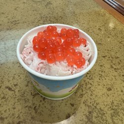 Yolo Rollo - #6. Coconut Ice Cream & Strawberry Mix-In