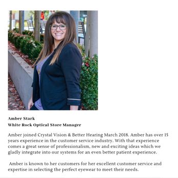Crystal Vision & Better Hearing - Optometrists Near Me - Surrey, British Columbia Crystal Vision & Better Hearing - Optometrists Near Me - Surrey, British Columbia