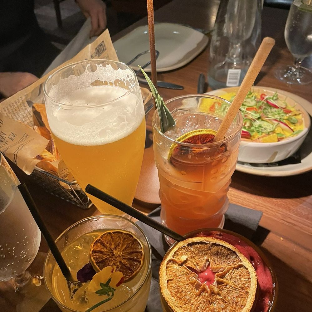 Cocktails + beer