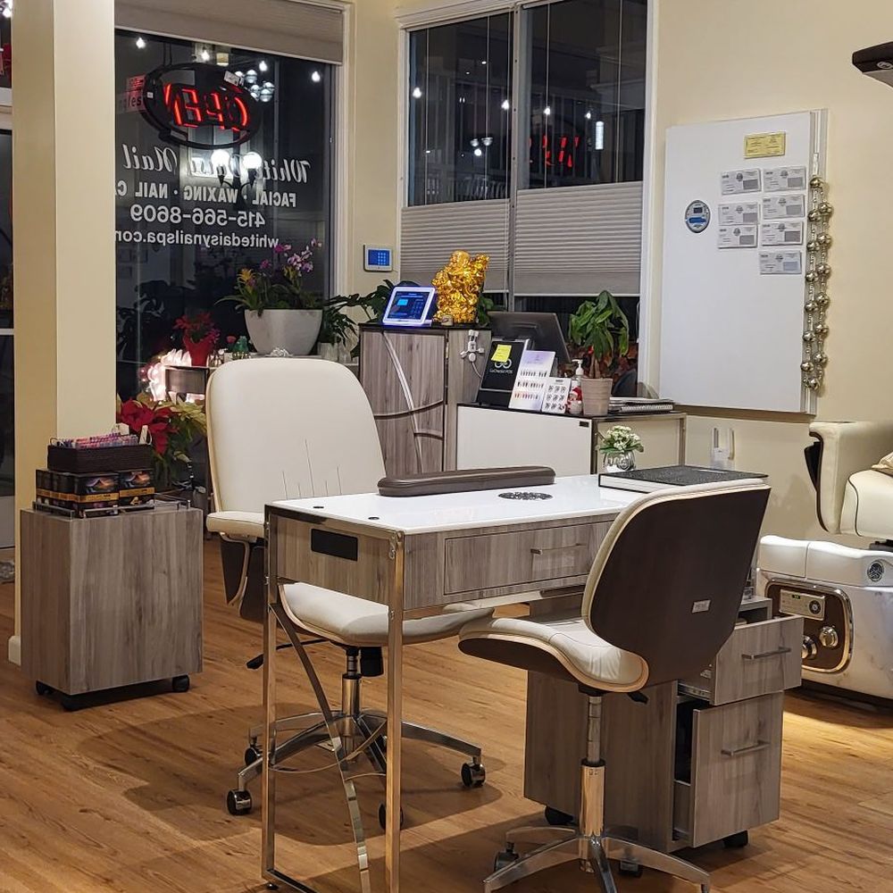 White Daisy Nail Spa - They knocked down the wall from the old shop and made this place bigger and opened it up and the space is absolutely gorgeous - Nail Salons Near Me - San Francisco, California White Daisy Nail Spa - They knocked down the wall from the old shop and made this place bigger and opened it up and the space is absolutely gorgeous - Nail Salons Near Me - San Francisco, California