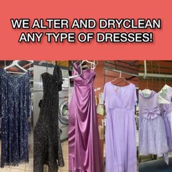King Dry Cleaners - We alter and dry clean any type of dresses.
