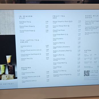 Heytea - Menu - Bubble Tea Near Me - Milpitas, California Heytea - Menu - Bubble Tea Near Me - Milpitas, California