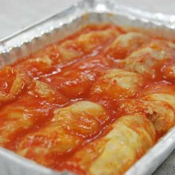 Baba’s Dough Box - Cabbage rolls are always available. They are fully cooked and frozen so you just need to heat and eat!