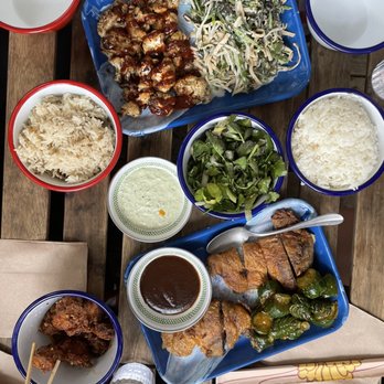 Milu - Entre Mandarin Duck, Side Chili Crisp Chicken, Entre Sichuan Spiced Cauliflower - Chinese Near Me - New York, New York