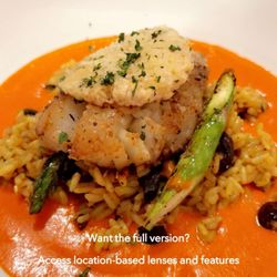 YaYas Euro Bistro - Crab topped cod special