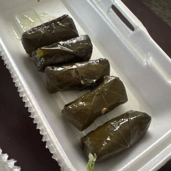 DFW Kabab & Gyro - Dolmas - they look good, but you can tell when you eat them that they were canned. - Mediterranean Near Me - Grapevine, Texas