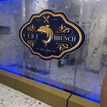 VYBZ BRUNCH - Amazing waterfall wall in the restroom! - Breakfast & Brunch Near Me - Montgomery, Alabama