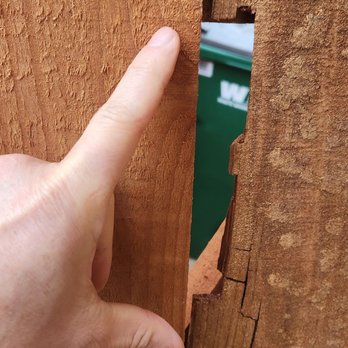 Irvine Fence - Gate door using crumbling wood. - Fences & Gates Near Me - Anaheim, California Irvine Fence - Gate door using crumbling wood. - Fences & Gates Near Me - Anaheim, California