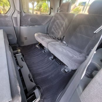 HEX’S Auto Care - Back row of 2003 kia sedona van seats and carpet floors shampoo cleaning - Auto Detailing Near Me HEX’S Auto Care - Back row of 2003 kia sedona van seats and carpet floors shampoo cleaning - Auto Detailing Near Me