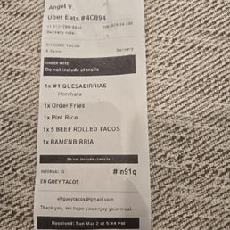 Receipt