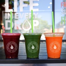 Organic Fresh-pressed Juices