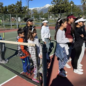 Dave's Tennis Lessons - Celebrating katelyn's birthday on Tennis court as a group we stick together and have fun and cake and ice cream. It was cool. Kaitlyn, - Tennis Near Me Dave's Tennis Lessons - Celebrating katelyn's birthday on Tennis court as a group we stick together and have fun and cake and ice cream. It was cool. Kaitlyn, - Tennis Near Me
