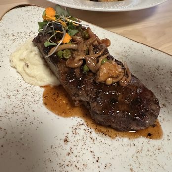 Interlude Kitchen & Bar - WOOD FIRED PRIME NEW YORK STEAK - New American Near Me - Elk Grove, California