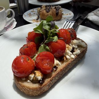 Fiddlehead Fern Café - Roasted tomatoes toast - Coffee & Tea Near Me - St Louis, Missouri Fiddlehead Fern Café - Roasted tomatoes toast - Coffee & Tea Near Me - St Louis, Missouri