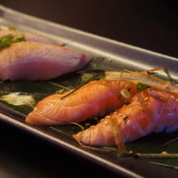 Midstone Ventures - Torch Salmon and Yellowtail. Ask for availability, is not on the menu.