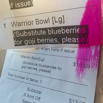 Vitality Bowls - Instructions - Acai Bowls Near Me - Southlake, Texas