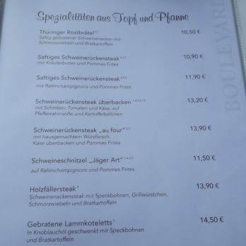 Restaurant Boulevard - Steakhouses Near Me - Friedrichroda, TH