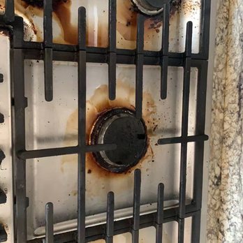 Green Source cleaning service - Stove after he said he did the best he can to clean it. - Home Cleaning Near Me Green Source cleaning service - Stove after he said he did the best he can to clean it. - Home Cleaning Near Me