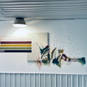 Cote Winery - Hand painted mural - Wineries Near Me - Mount Gilead, Ohio