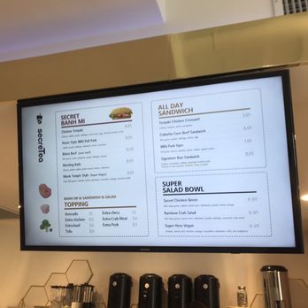 SecreTea - Food menu - Bubble Tea Near Me - Washington, DC, District of Columbia
