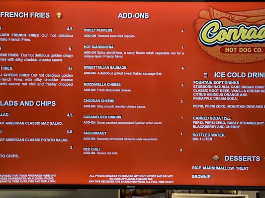 Conrad’s Hot Dog Company by null