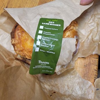 Panera Bread - None of the sandwiches were labeled. - Sandwiches Near Me - Owasso, Oklahoma