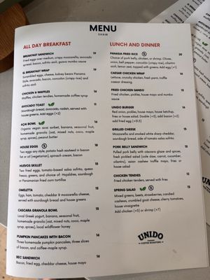 Menu photo 1 Unido Washington, DC, DC Menu photo 1 Unido Washington, DC, DC