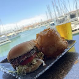 Ahi Tuna Burger- My fiancé got this and he said it was great! Ahi Tuna Burger- My fiancé got this and he said it was great!
